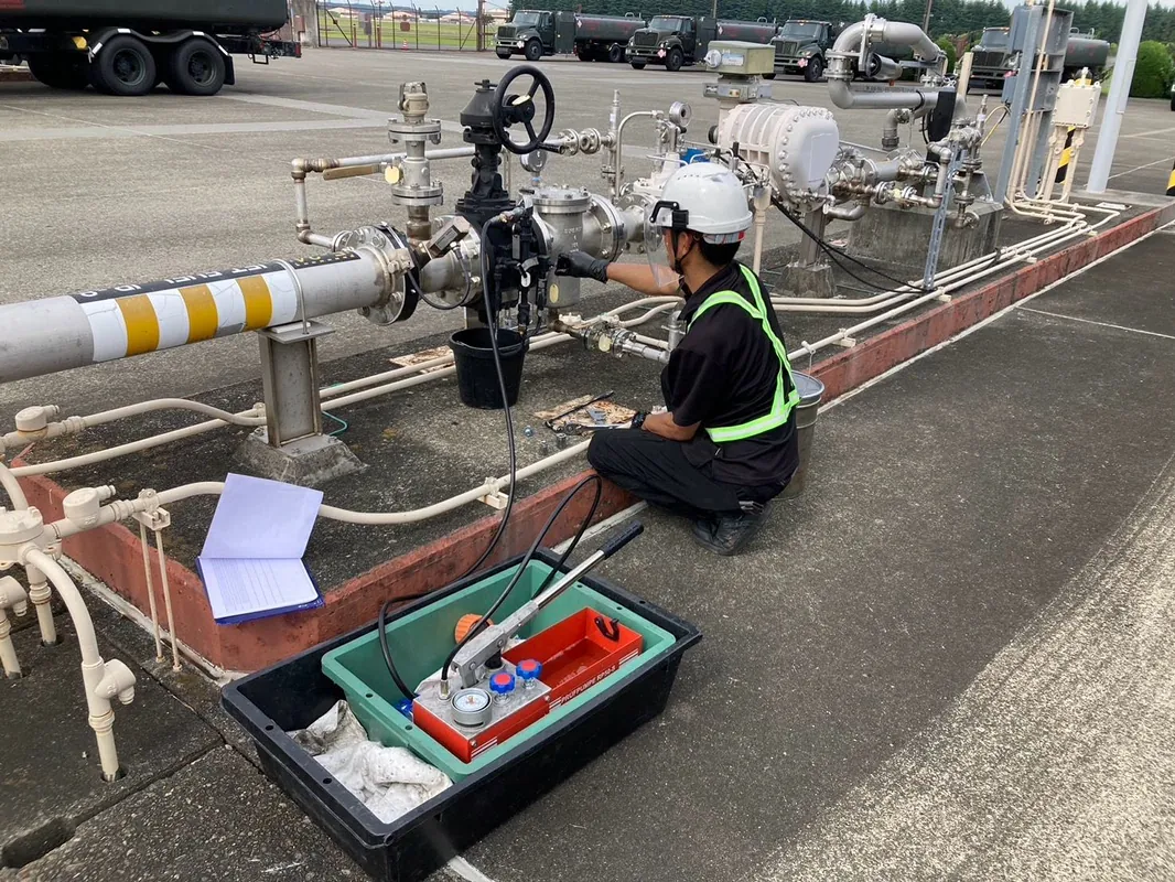 RM Team is diligently conducting the annual inspection of equipment and calibration of all meters